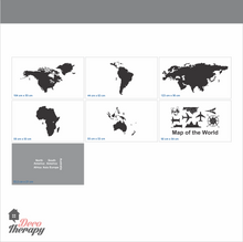 Load image into Gallery viewer, World Map Wall Sticker