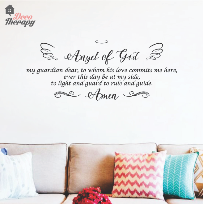 Angel Of God V2 Wall Sticker