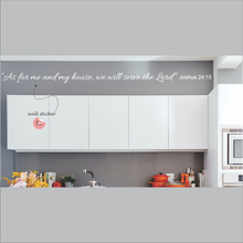 Load image into Gallery viewer, As For Me And My House V5 Wall Sticker