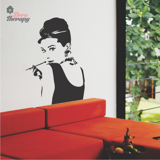 Audrey Hepburn Image Wall  Sticker