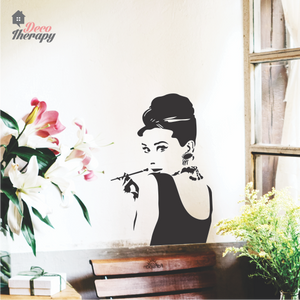 Audrey Hepburn Image Wall  Sticker