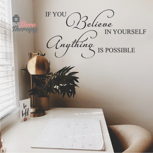 Believe In Yourself V3 Wall Sticker