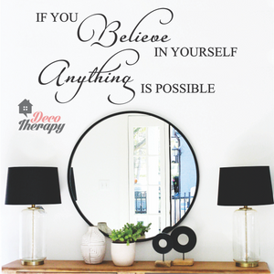 Believe In Yourself V3 Wall Sticker