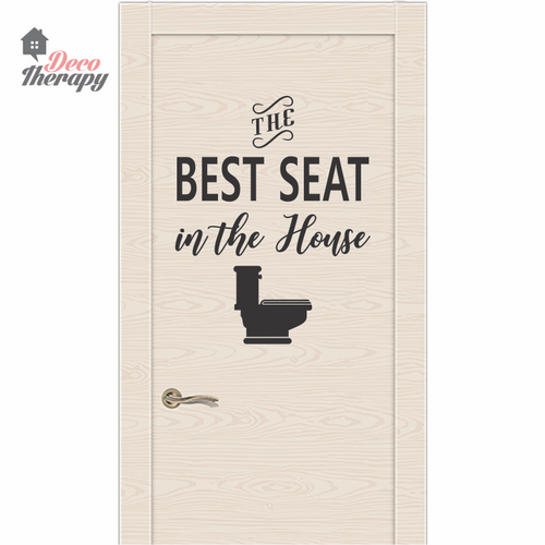 Best Seat In The House Wall Decal