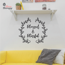 Load image into Gallery viewer, Bless And Blissful Wall Sticker