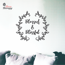 Load image into Gallery viewer, Bless And Blissful Wall Sticker