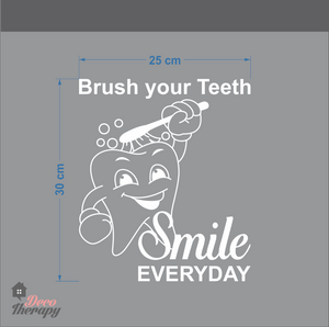 Dental Care Wall Arts Sticker