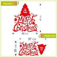 Load image into Gallery viewer, Christmas Tree Wall Sticker
