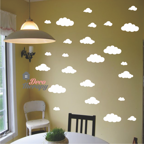 Cloud Pattern Wall Sticker