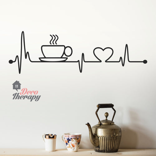 Coffee Lifeline Wall Sticker