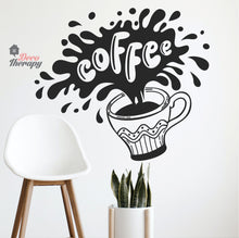 Load image into Gallery viewer, Coffee Splash Wall Sticker