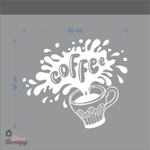 Load image into Gallery viewer, Coffee Splash Wall Sticker