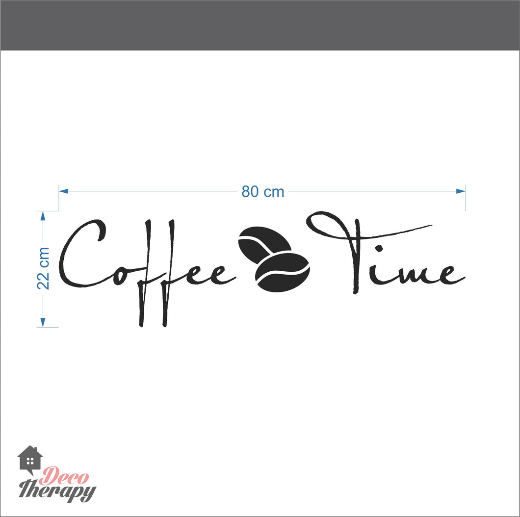 Coffee Time Wall Sticker