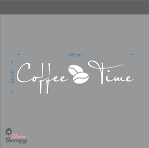 Coffee Time Wall Sticker