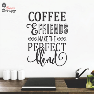 Coffee & Friends Wall Sticker