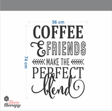 Load image into Gallery viewer, Coffee &amp; Friends Wall Sticker