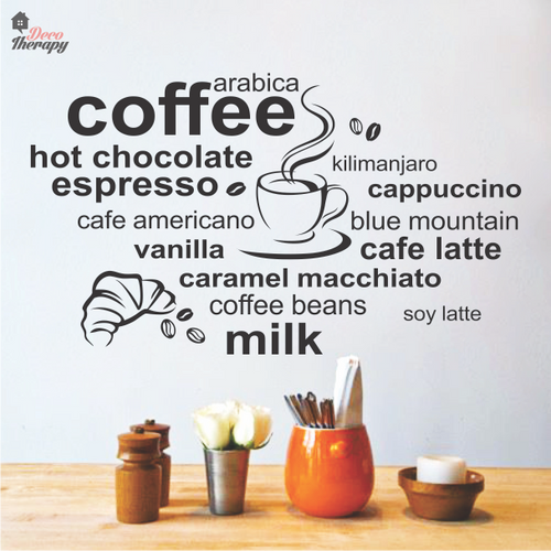 Coffee Hot Chocolate Espresso Wall Sticker