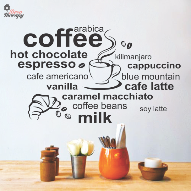Coffee Hot Chocolate Espresso Wall Sticker