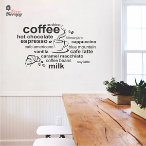 Coffee Hot Chocolate Espresso Wall Sticker