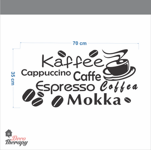 Coffee Kaffee Wall Sticker