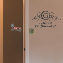 Load image into Gallery viewer, Customized Address V2 Wall Sticker