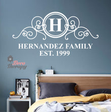 Load image into Gallery viewer, Customized Family Name V1 Design Wall Sticker