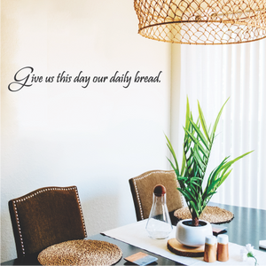 Daily Bread V2 Wall Sticker