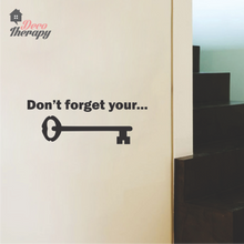 Load image into Gallery viewer, Don&#39;t Forget Your Key Wall Sticker
