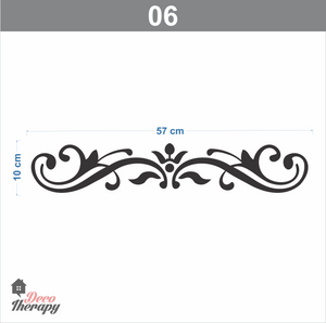 Door Border Decal V6 Wall Sticker