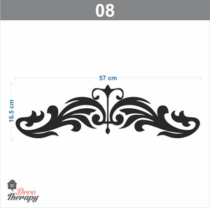 Door Border Decal V8 Wall Sticker