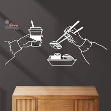 Load image into Gallery viewer, Drink and Sushi Wall Sticker