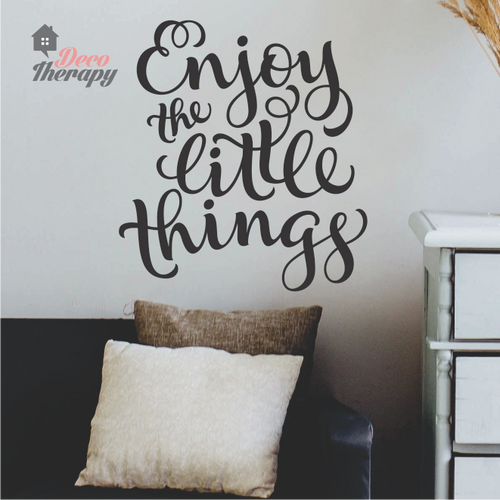 Enjoy Little Things Wall Sticker