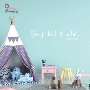 Every Child Is An Artist Wall Sticker