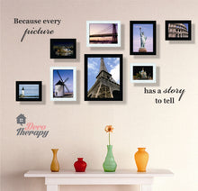 Load image into Gallery viewer, Every Picture Has A Story To Tell for Frames Wall Sticker