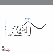 Load image into Gallery viewer, Girl On Beauty Relaxation Wall Sticker