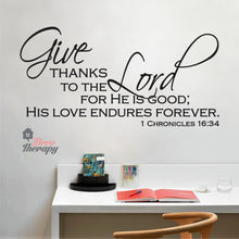 Load image into Gallery viewer, Give Thanks V3 Wall Sticker