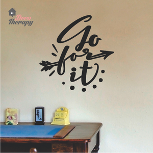 Go For It Wall Sticker