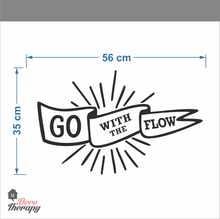 Load image into Gallery viewer, Go With The Flow Wall Sticker