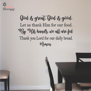 God Is Great Good Wall Sticker