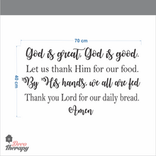 Load image into Gallery viewer, God Is Great Good Wall Sticker