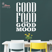 Load image into Gallery viewer, Good Food Is Good Mood Wall Sticker