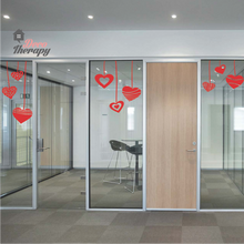 Load image into Gallery viewer, Hearts Hanging Wall Sticker