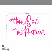 Load image into Gallery viewer, Happy Girls Prettiest V1 Wall Sticker