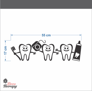 Dental Care Wall Arts Sticker