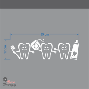 Dental Care Wall Arts Sticker