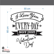 Load image into Gallery viewer, Hearts I Love You Everyday Wall Sticker