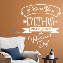 Load image into Gallery viewer, Hearts I Love You Everyday Wall Sticker