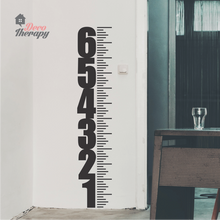 Load image into Gallery viewer, Height Chart Numbers Measurement Wall Sticker