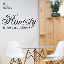 Load image into Gallery viewer, Honesty Is The Best Policy Wall Sticker