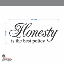 Load image into Gallery viewer, Honesty Is The Best Policy Wall Sticker